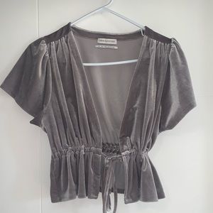 Velvet Urban outfitters crop top size small